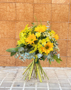 Ramo Solsticio | Ramo de girasoles y rosas