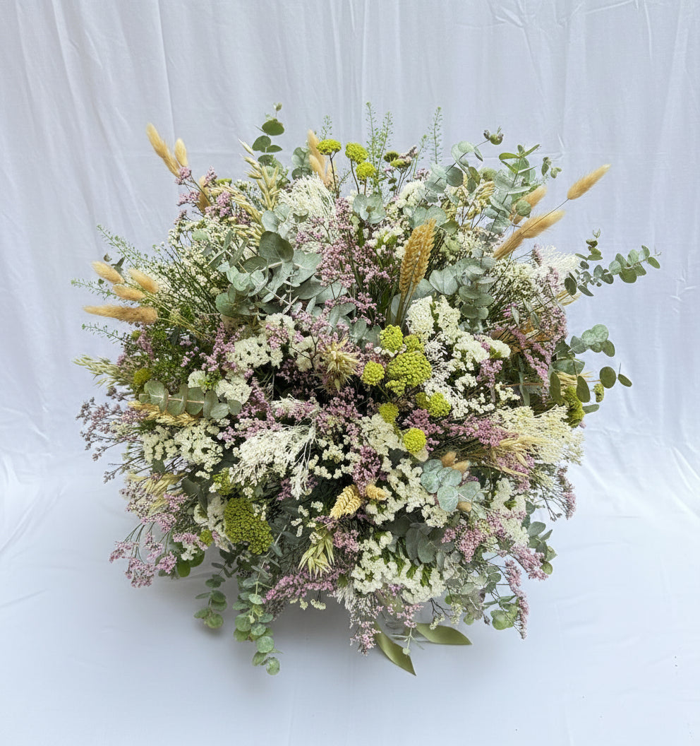 Cesto Ofelia | Centro de flores secas