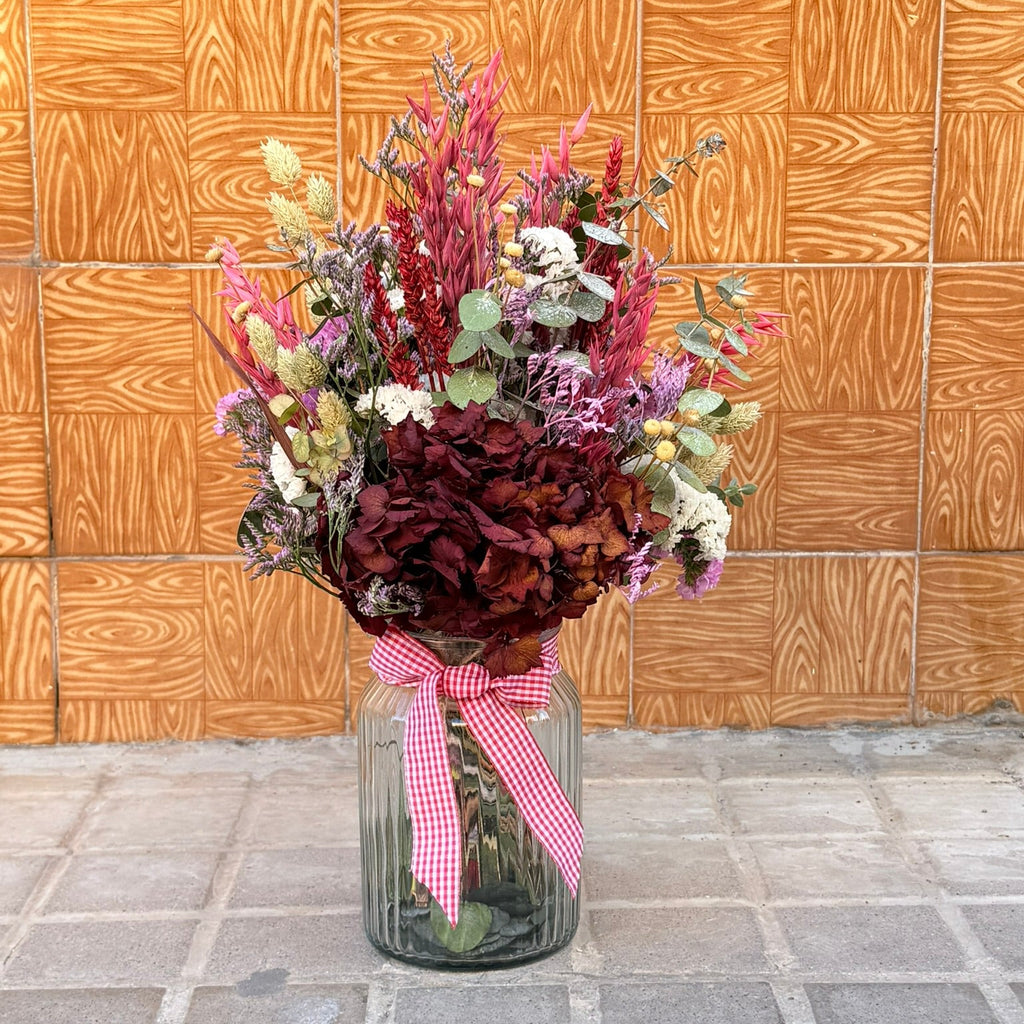 Ambrosías — Ramo de Flores Secas sobre Jarrón