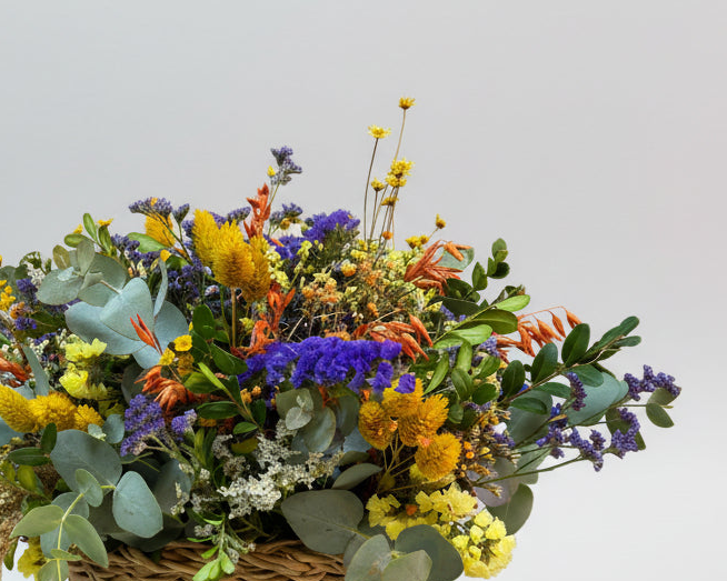 La Campiña | Cesto de flores secas